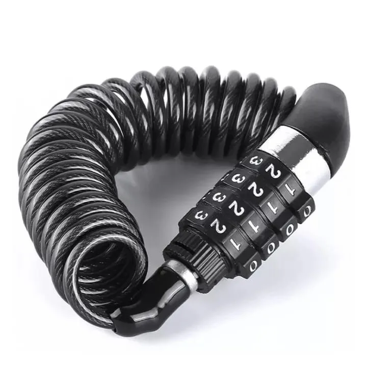 Anti-Theft Heavy Duty Helmet & Bike Cable Lock